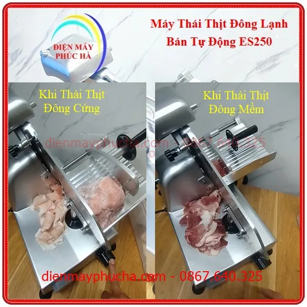 Máy thái thịt đông lạnh