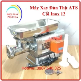 Máy xay đùn thịt cối inox 12 kiểu hiện đại