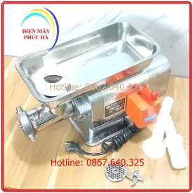 Máy xay đùn thịt cối inox 12 kiểu hiện đại với chất liệu inox 304