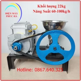 Máy xay đùn thịt cối gang 12 với lưỡi dao sắc, sàng thép bén, trục xoắn khít