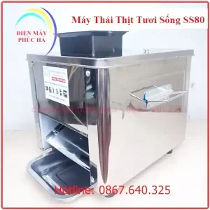 Máy thái thịt tươi sống cho quán ăn