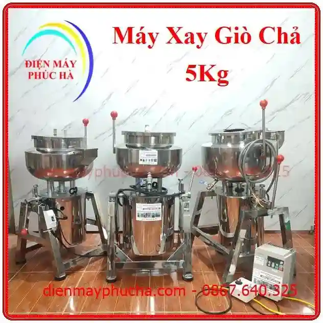 Máy Xay Giò Chả 5kg loại tốt của Điện máy Phúc Hà