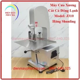 Máy Cưa Xương J310 - Ảnh chất liệu bàn inox,thân máy bằng nhôm đúc chắc chắn.