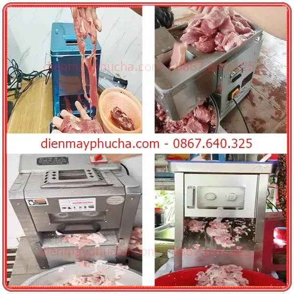 Máy Thái Mỡ Tươi Sống Siêu Nhanh