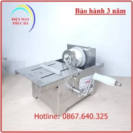 Máy buộc chỉ xúc xích quay tay chất liệu inox 304 có chi tiết thiết kế tối ưu khi sử dụng
