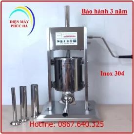 Máy đùn xúc xích 3 lít chất liệu inox 304