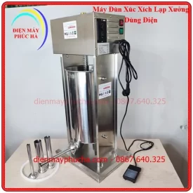 Máy đùn xúc xích 15 lít chất liệu inox 304