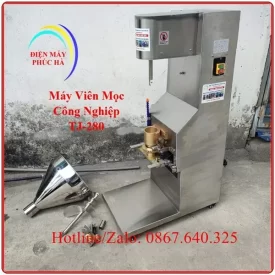 Máy viên mọc công nghiệp chất liệu inox 304 phù hợp với nhu cầu của các cơ sở sản xuất lớn