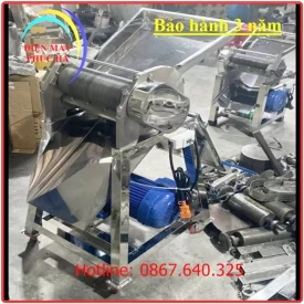 Máy thái bì heo công nghiệp khung chân inox, động cơ bền