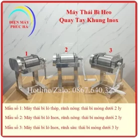 Máy Xay Bì Heo Làm Cơm Tấm