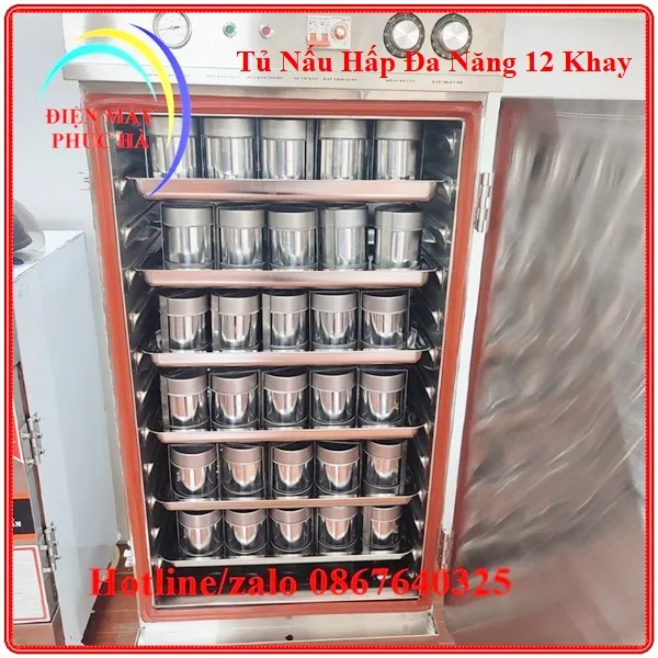 Phúc Hà cung cấp tủ hấp giò chả chất lượng cao cho khách hàng làm giò chả chuyên nghiệp.