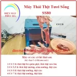 Giá Máy thái thịt tươi sống bao nhiêu? Kinh nghiệm chọn mua