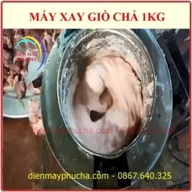 Cách Làm Giò Sống Bằng Máy Xay Giò Chả 1Kg