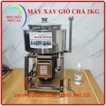 Máy xay giò chả 2kg có làm chả cá được không?
