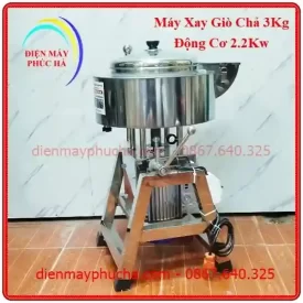 Máy xay giò chả 3kg động cơ 2,2kw