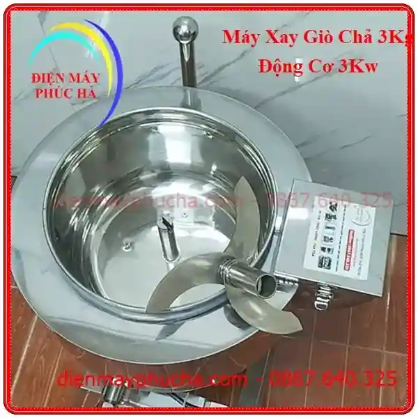 Cấu tạo lưỡi dao máy xay giò chả 3kg 3kw