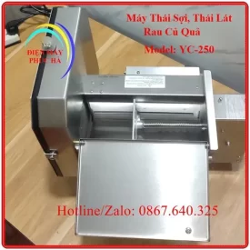 Chi tiết Máy thái sợi rau củ quả YC-250