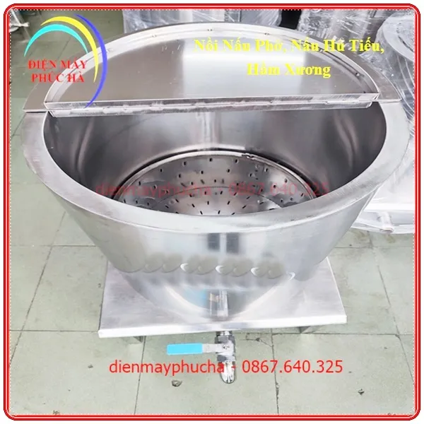 Nồi nấu hủ tiếu dùng chất liệu inox 304